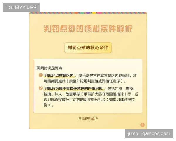 点球判罚的关键条件与常见误区解析 点球判罚的关键条件与常见误区解析
